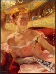 Woman In A Loge, no date